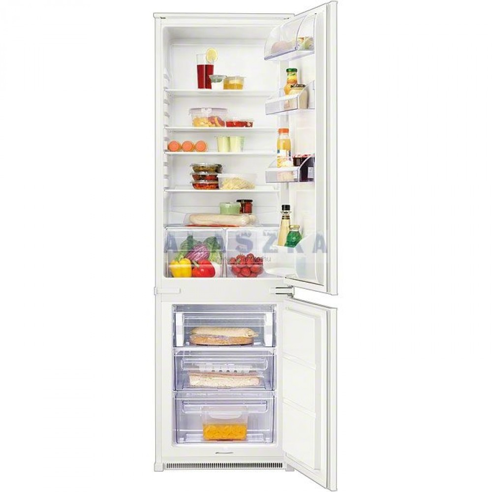 Zanussi - ZBB28441SA - Einbau-Kühl-Gefrierkombination - Schlepptür-Te