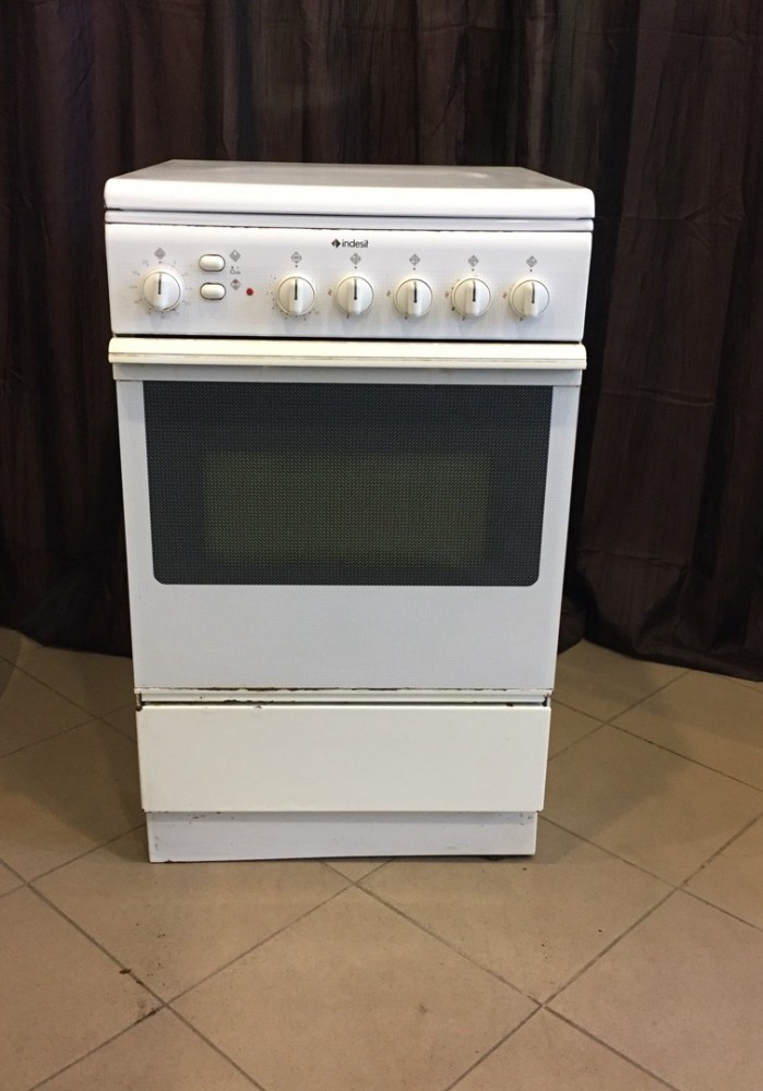 Használt Indesit gáztűzhely grill funkcióval [H676] árak, vásárlás