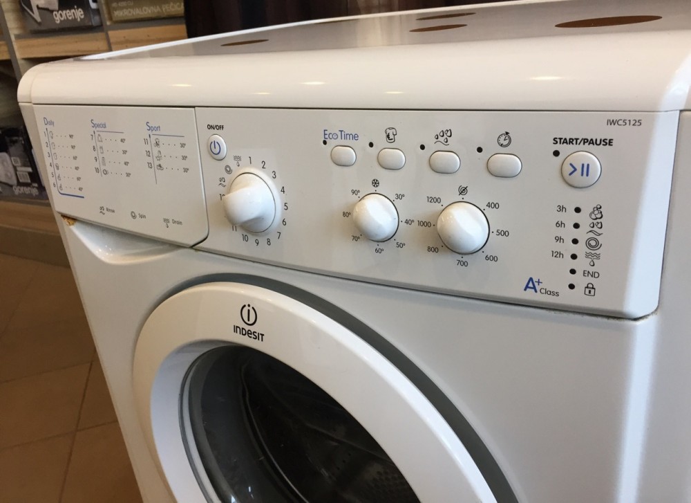 Használt Indesit IWC5125 elöltöltős mosógép [H2084] árak, vásárlás — free download