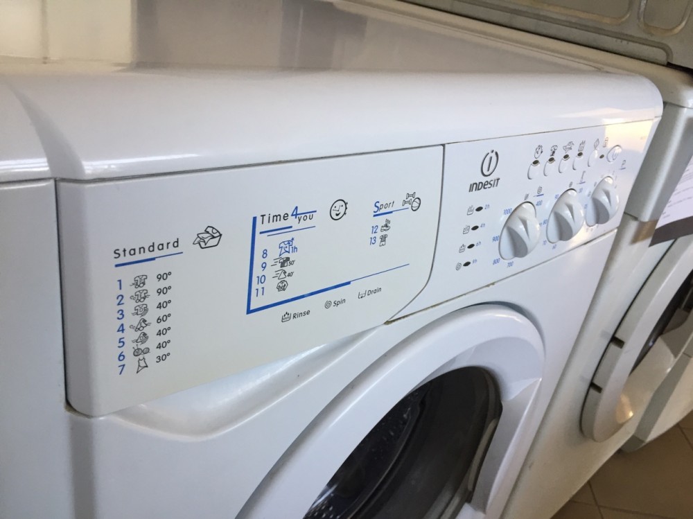 Használt Indesit WIL105 szabadonálló elöltöltős mosógép [H2238] - árak ...