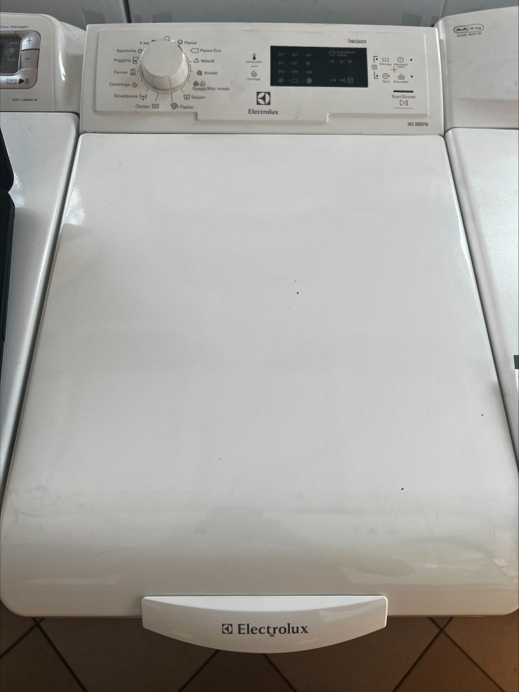 Felújitott Electrolux EWT0862TDW felültöltős mosógép [HFV186] - árak ...
