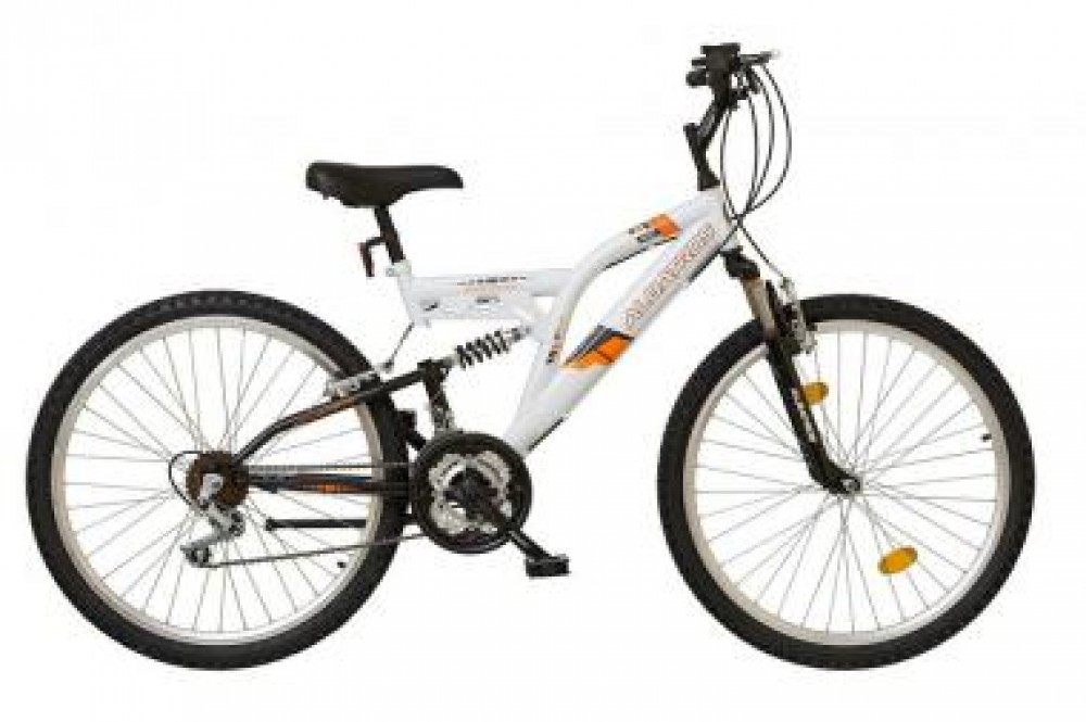 Koliken 24" Albatrosz Fully narancs kerékpár - árak, vásárlás