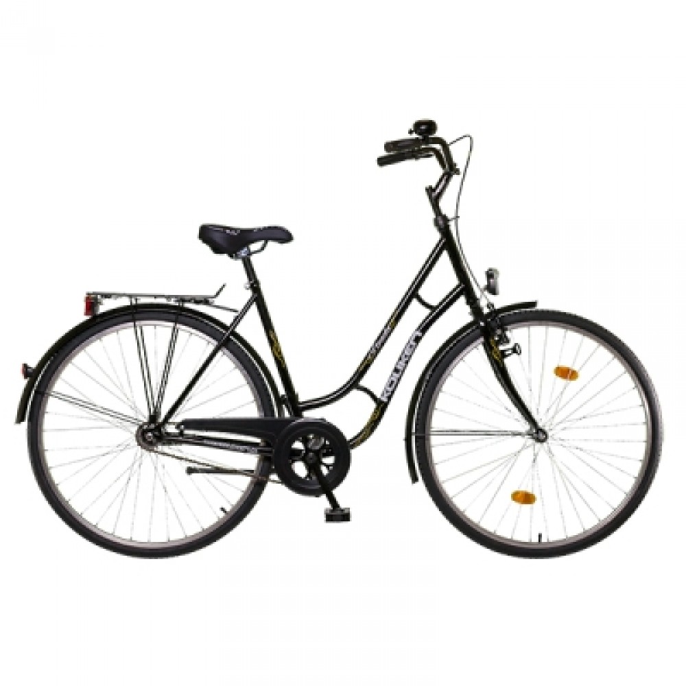 Koliken 28" Strada 1seb kontrás fekete kerékpár - árak, vásárlás