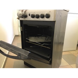 Használt Indesit K1G21S(X)/HU tűzhely [H91] 