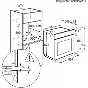Electrolux EOC 6851 AOX elektromos sütő