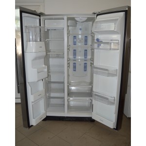 Használt Whirlpool FRSS36AF20/2 amerikai típusú hűtőszekrény [H494] 