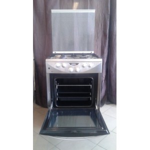 Használt Gorenje Inox kombinált tűzhely [H1009] 
