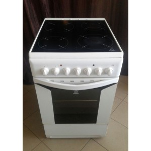 Használt Indesit K3C11(W)/R kerámialapos tűzhely [H1082] 