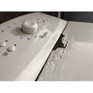 Használt Whirlpool AWE 2320 felültöltős mosógép [H1730] 