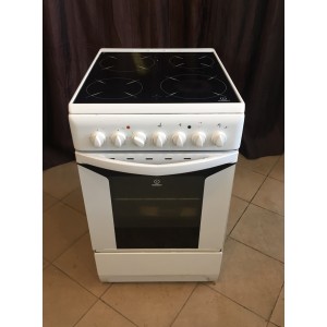 Használt Indesit K3C51(W)/U kerámialapos tűzhely [H2060] 