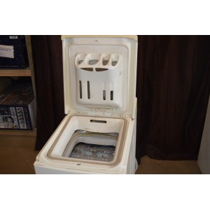 Használt Whirlpool AWT 2056 felültöltös mosógép [H2253] 