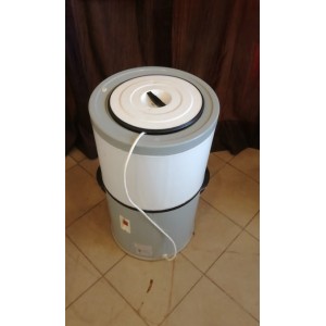 Használt Hajdu HIM303 keverőtárcsás mosógép [H2366] 