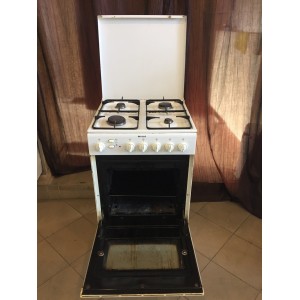Használt Indesit KN5405WU/G gáztűzhely [H2378] 