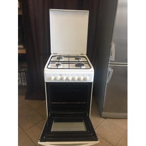 Használt Indesit K3G51S(W) kombinált tűzhely [H2393] 