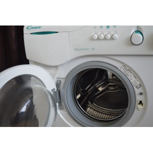 Használt Candy Aquamatic 10T mini elöltöltős mosógép [H2624] 