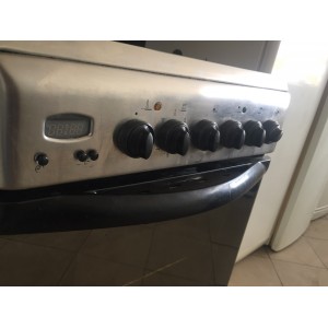 Használt Indesit K3C8P(X)/U kerámialapos tűzhely [H2900] 