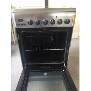Használt Indesit K3C8P(X)/U kerámialapos tűzhely [H3340] 