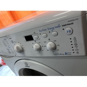 Használt Indesit IWSND 61253 C ECO EU elöltöltős mosógép [H3608] 