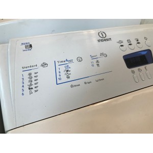 Használt Indesit WITE127 felültöltős mosógép [H4074] 