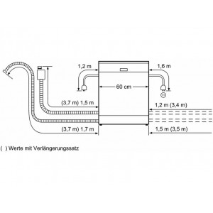 Bosch SMV46NX01E Beépíthető teljesen integrált mosogatógép