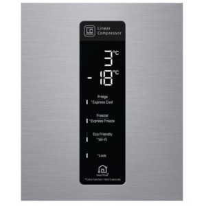 LG GBF567PZCZB Alulfagyasztós kombinált hűtőszekrény