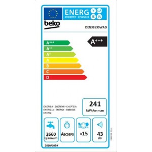 BEKO DEN 38530 WAD Szabadonálló mosogatógép