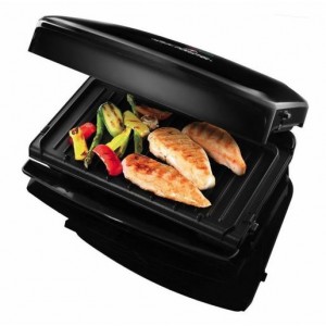 George Foreman 24340-56 Vendégváró grill levehető sütőlappal