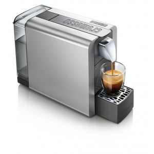 CREMESSO Compact One II kapszulás kávéfőző 19bar Ezüst 