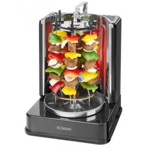 Bomann DVG3006CB Függőleges kebab multigrill