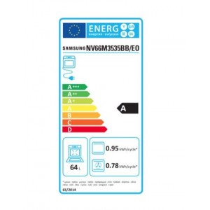 Samsung NV66M3535BB/EO Beépíthető sütő