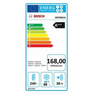 Bosch KGE394LCA Alulfagyasztós kombinált hűtőszekrény