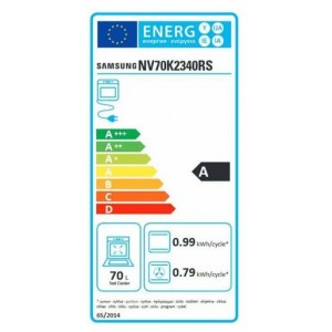 Samsung NV70K2340RS/EO Beépíthető elektromos sütő