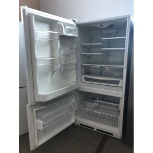 Használt Amana XRBR206BW kombinált hűtőszekrény [H5231] 
