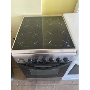 Hazsnált Indesit K3C55(X)R kerámialapos tűzhely [H5946] 