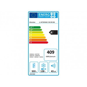 Electrolux LNT7MF46X2 Alulfagyasztós hűtőszekrény