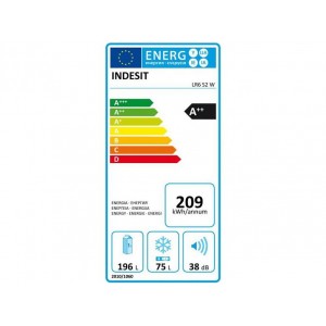 Indesit LR6 S2 W kombinált hűtőszekrény