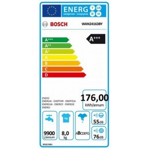 BOSCH WAN24163BY Elöltöltős mosógép