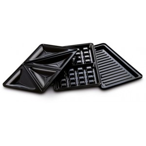 Sencor SSM 9404RD Szendvicssütő, grillező és gofrisütő 3 az 1-ben 