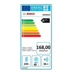 Bosch KGE39AICA Alulfagyasztós kombinált hűtőszekrény