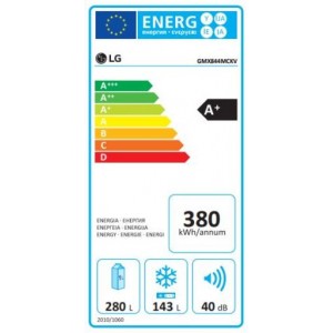 LG GMX844MCKV Side by Side négyajtós hűtőszekrény