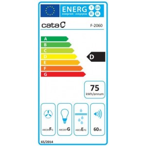 CATA F-2060 X/L Hagyományos páraelszívó Inox (02011309) 
