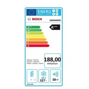 BOSCH GSN54AWDV Fagyasztószekrény