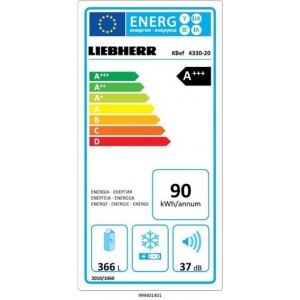 Liebherr KBEF4330-20 Comfort BioFresh Egyajtós hűtőszekrény