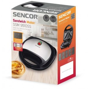 Sencor SSM 9510SS Szendvicssütő 5 az 1-ben