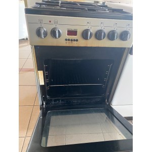 Használt Mora inox kombinált tűzhely [H6905] 