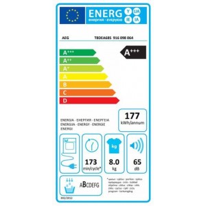 AEG T8DEA68S Hőszivattyús szárítógép