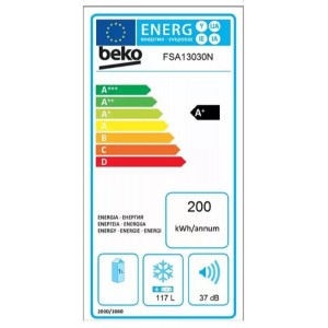 Beko FSA13030N Fagyasztószekrény