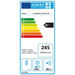 Zanussi ZUAN22FW Fagyasztószekrény