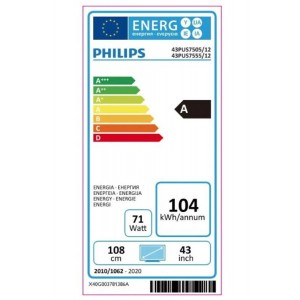 Philips 43PUS7505/12 4K Ultra HD LED Smart Tv