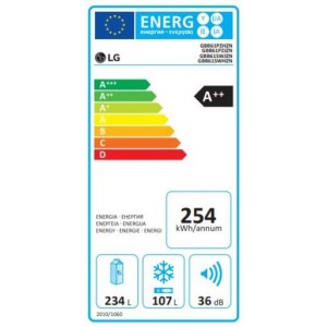 LG GBB61SWJZN SZÉPSÉGHIBÁS Alulfagyasztós hűtőszekrény